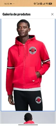Blusão Suéter com capuz X Nba Officially Licensed