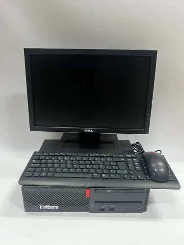 Computador Completo Lenovo ThinkCentre i7 + Monitor Dell - Pronto para Uso