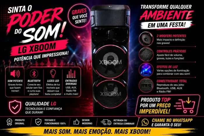 Caixa de som xboom