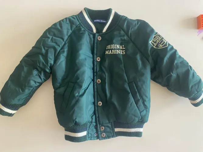 Casaco de frio infantil original Marines