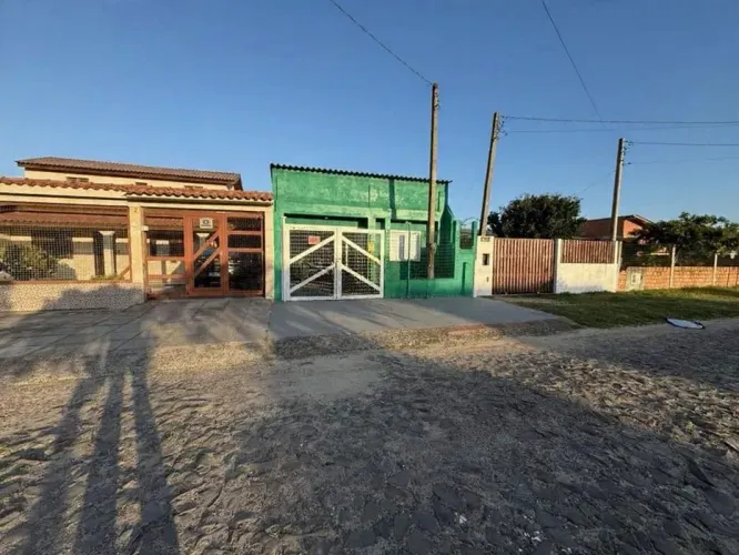 Casa de alvenaria praia