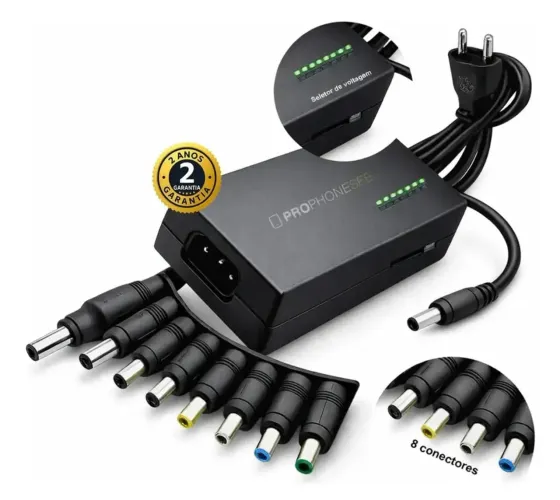 Fonte Universal para Notebook 12 a 24V