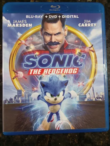 Sonic The Hedgehog (blu-ray) original importado 