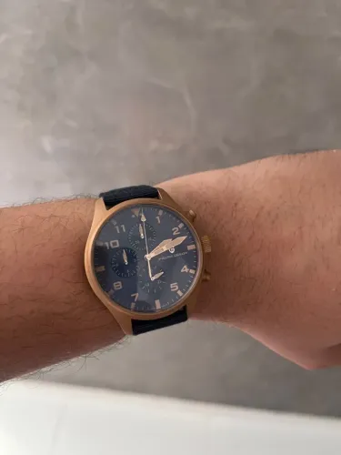 Relógio Masculino Pagani Design Chronograph - Estilo Aviador