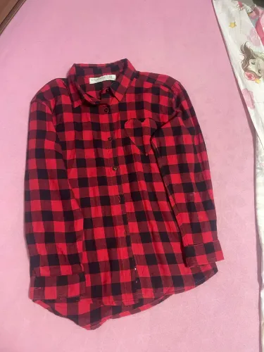 Blusa xadrez infantil