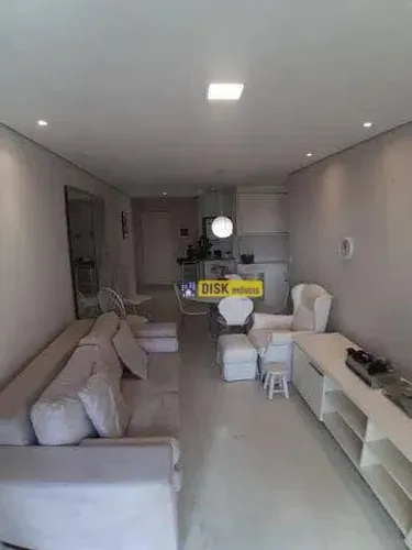 Apartamento com 1 dormitório para alugar, 55 m² por R$ 4.170,00/mês - Jardim - Santo André