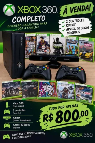 Xbox 360 Troco por Sofá