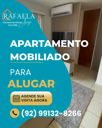 APARTAMENTO MOBILIADO PARA ALUGAR | CONDOMÍNIO JARDIM GIRASSOL Excelente localização! Pr