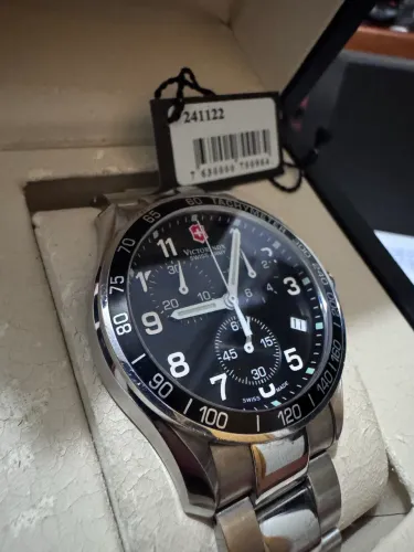 Victorinox Swiss Army Chronograph Original - Aço - Completo com Caixa