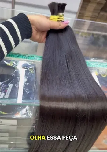 Brasileiro 70 cm 200 gramas pontas cheias novo