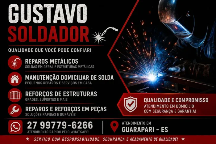 SERVIÇOS DOMICILIARES DE SOLDA