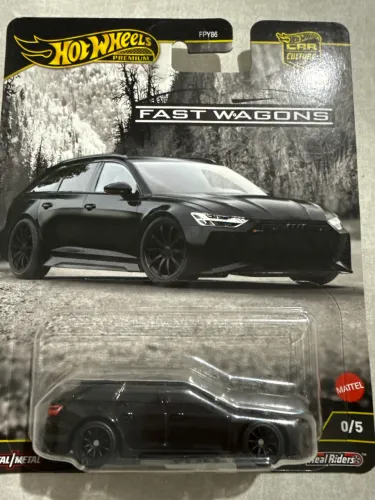 Hot Wheels Premium Audi RS 6 Avant CHASE