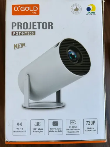 Mini projetor - PGT HY300