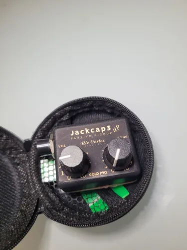 Captador Jackcap 3 Ric Cortez Gold Pro para Violino - Excelente Estado