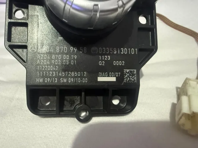 Botão comando iDrive multimídia Mercedes c180 1.8 2011 a 2014