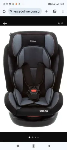 Cadeira de bebê Cisco Unique 0 - 36 KG