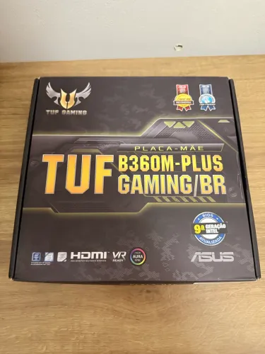 Kit i3 9100F + Asus Tuf b360m Plus