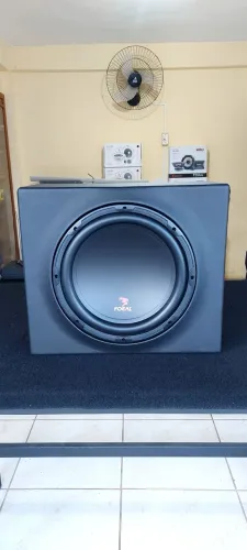 Caixa Personalizada com Subwoofer Focal de 12"