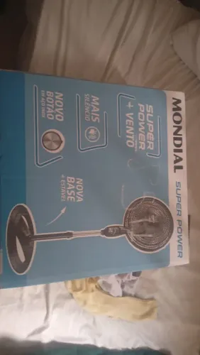 Ventilador Novo + Caixa + nota fiscal