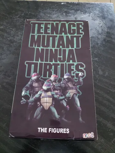 Bonecos colecionáveis tartarugas ninjas inspirado no filme de 1990 