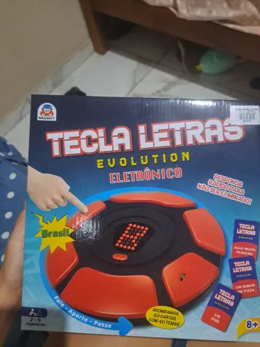 BRINQUEDO TECLA LETRAS