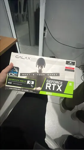 Placa de vídeo RTX 3050 8gb