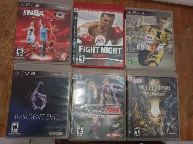Vendo seis do PlayStation 3