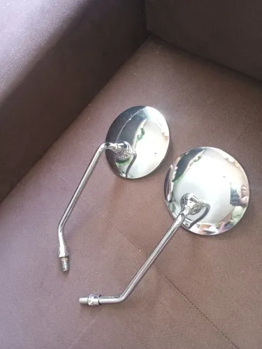 Retrovisor cromado da intrude 125