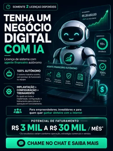 TENHA SEU PRÓPRIO NEGÓCIO COM IA