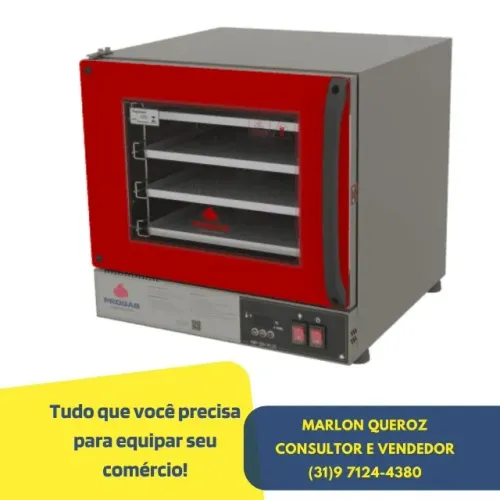 Forno Turbo Elétrico Fast Oven Progas
