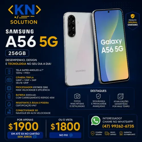 Celular Samsung A56 5G 256GB