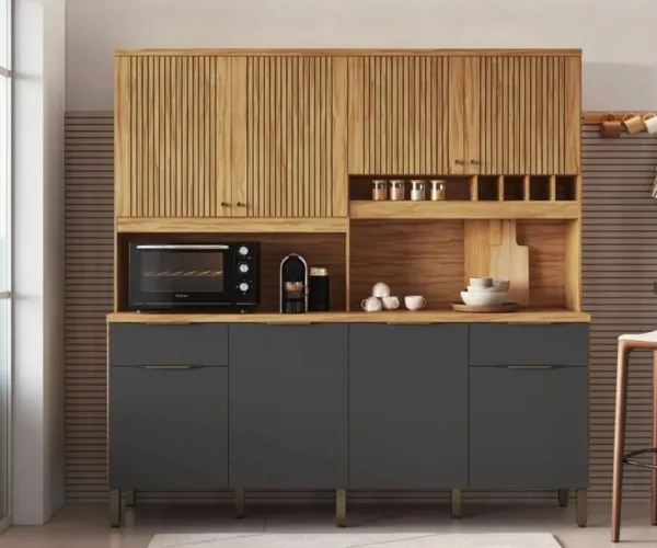 Armário de Cozinha 100% MDF Concord. Entrega Imediata!