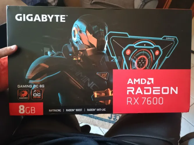 RX 7600 8GB Gigabyte APENAS TROCA