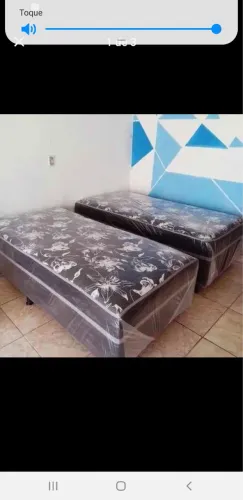 Cama box solteirão de fábrica