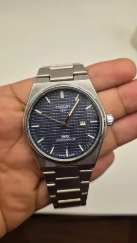 Relogio masculino Tissot PRX Powermatic 80 40 mm - Ref. T137.407.11.041.00