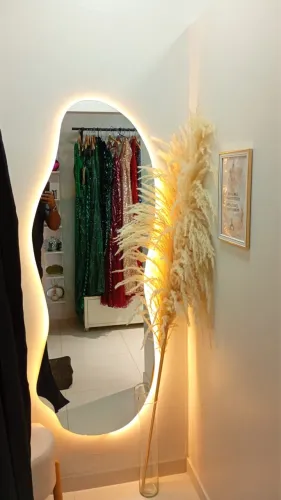 Espelho com led orgânico