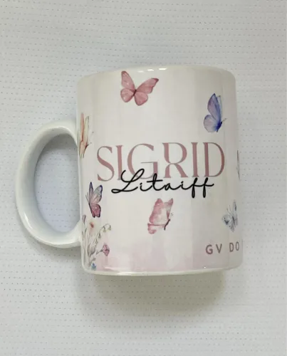 Caneca Personalizada com Nome ou Frase, Foto