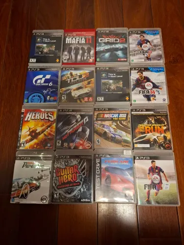 Coleção de 16 Jogos do PS3 (Vendo Separado)