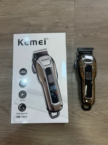 Máquina de cortar cabelo profissional kemei