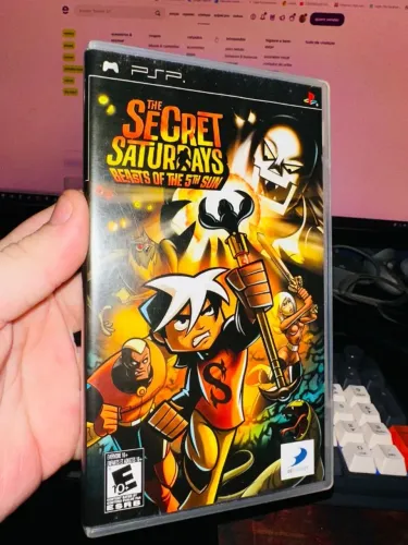 jogo original para psp - the secret saturdays beasts of the 5ths sun
