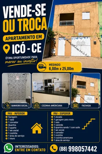 Vende-se ou troca-se por veículos