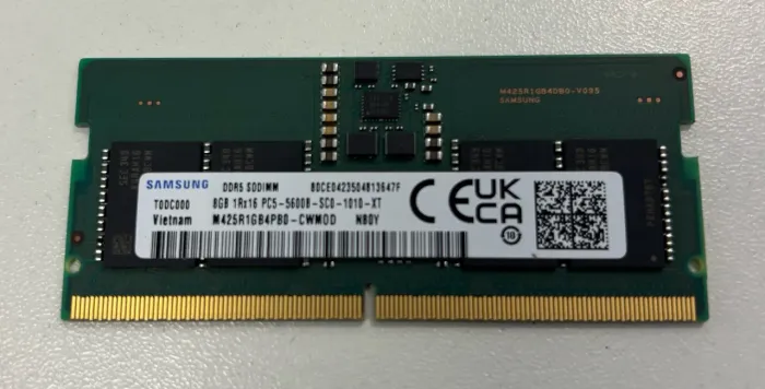 Memória DDR5 SODIMM. 8Gb