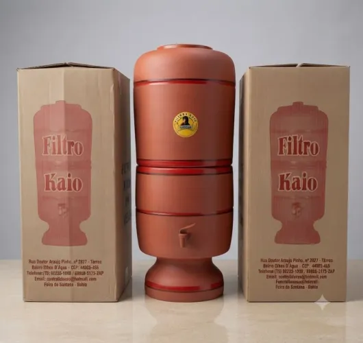 Filtros de cerâmica com 1, 2 e 3 velas - A partir:
