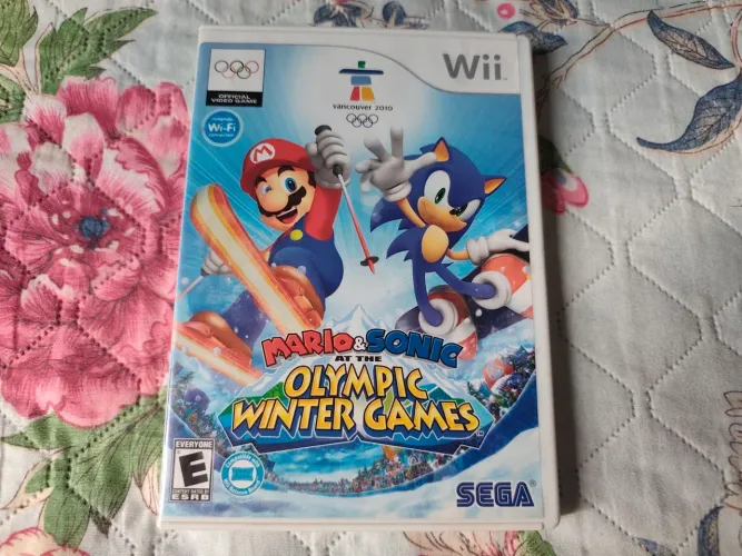 Mario & Sonic ar The Olympic Winter Games - Nintendo Wii 