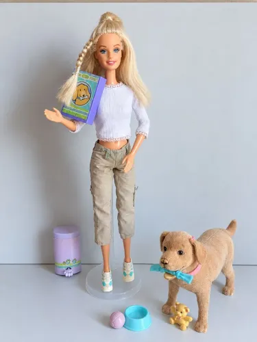 Barbie com Cachorro Tanner -(2006) Playset mattel