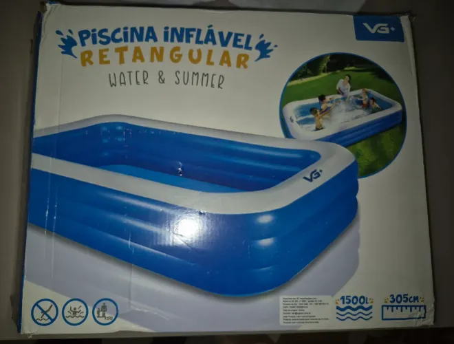 Piscina Inflável VG+ 1500L