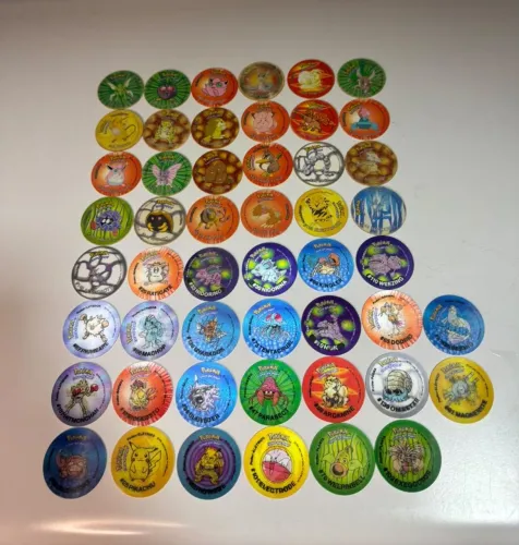 Tazos pokémon 