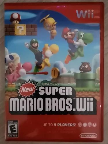 Jogo New Super Mario Bros. Wii para Nintendo Wii e Nintendo Wii U