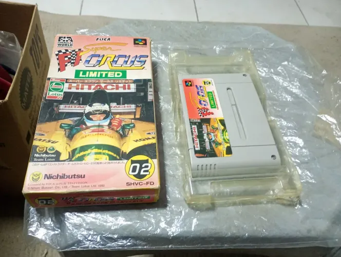 Jogo de super famicon excelente estado