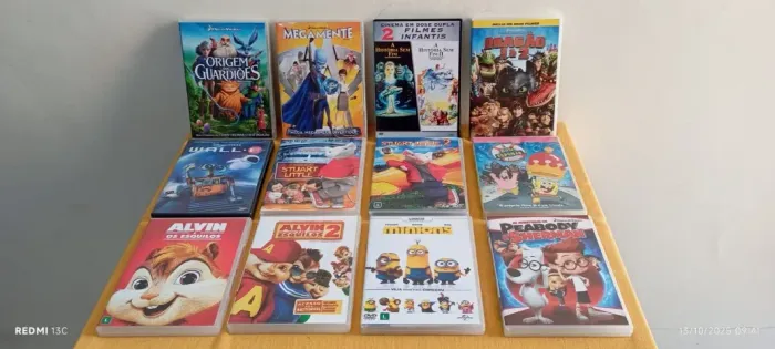 KIT C/13 DVDS USADOS ORIGINAIS